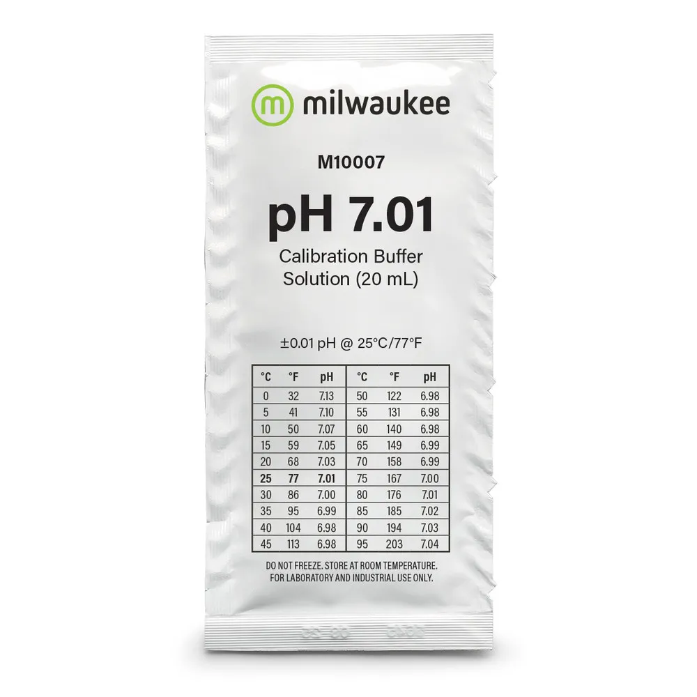 Milwaukee M10007B pH 7.01 Пакеты с калибровочным раствором