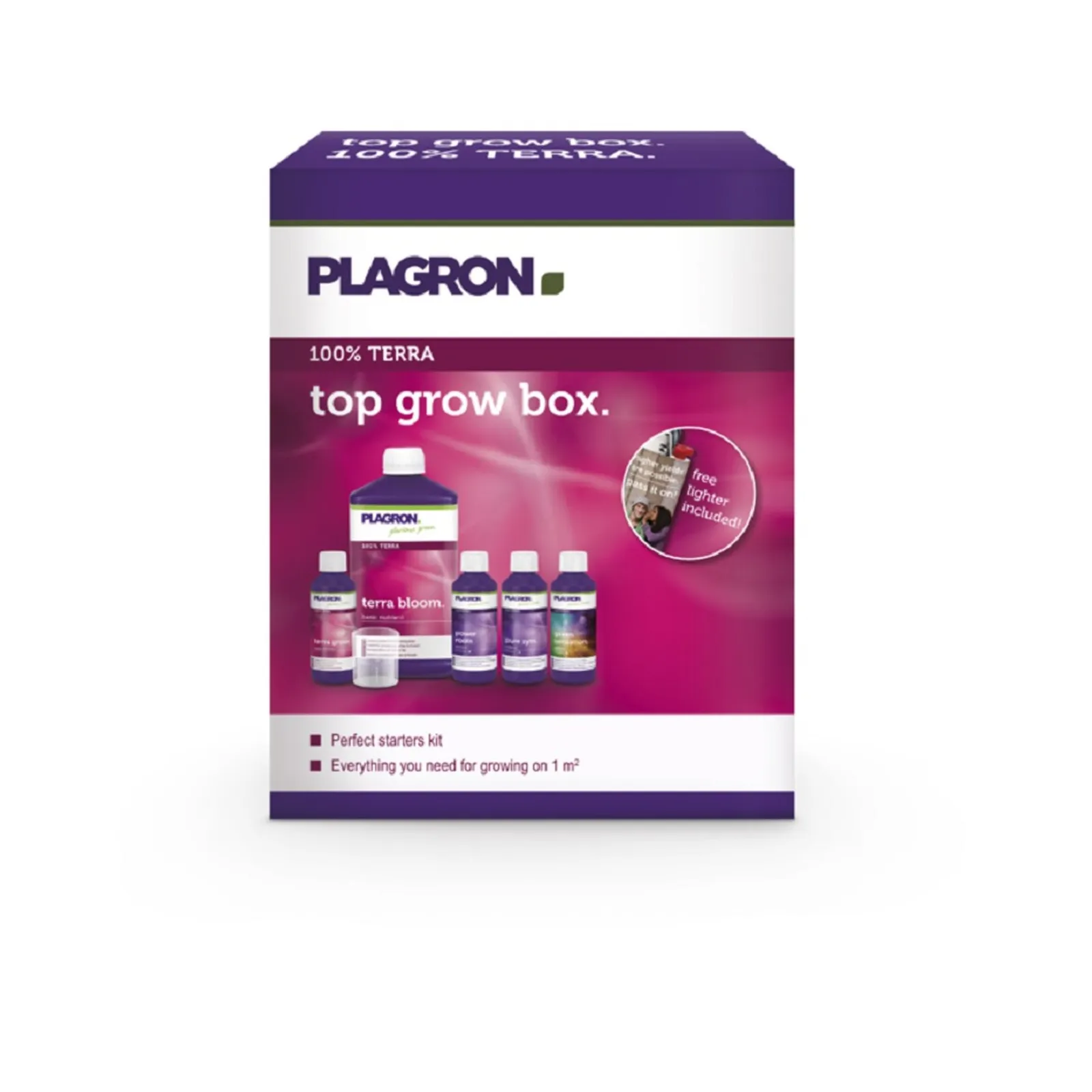 Набор Plagron Top Grow BOX, Terra 100% от магазина GrowMix