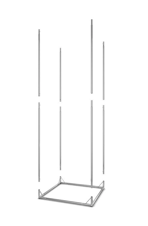 RoyalRoom® Classic 1.0 C60 60x60x160cm гроубокс для выращивания растений от магазина GrowMix