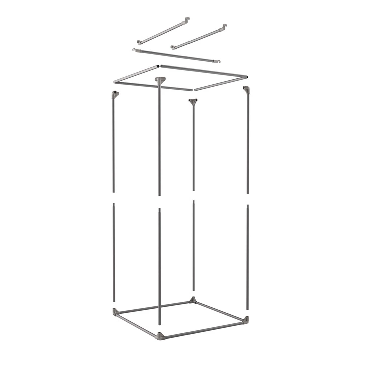 RoyalRoom® Classic 2.0 C100 100x100x200cm гроубокс для выращивания растений от магазина GrowMix