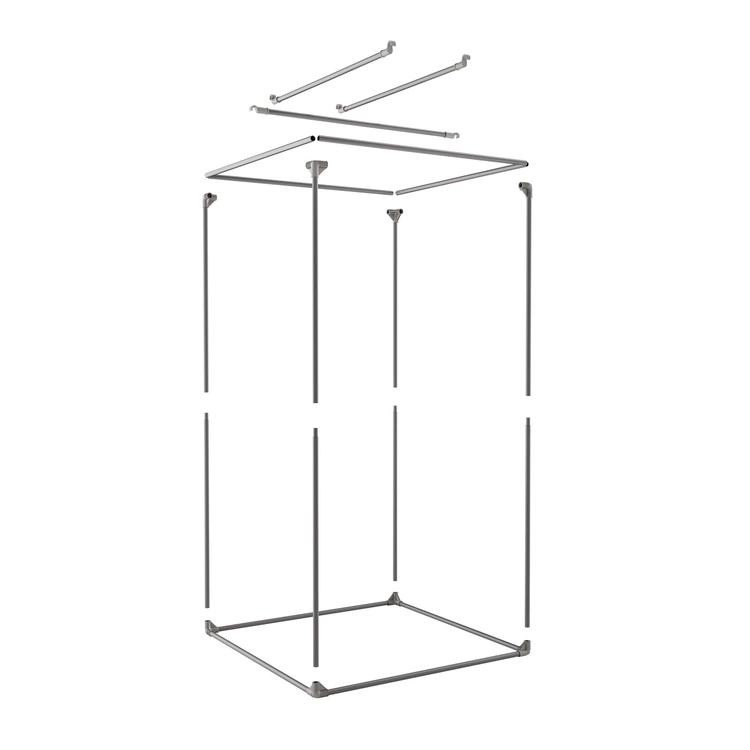 RoyalRoom® Classic 2.0 C120 120x120x200cm гроубокс для выращивания растений от магазина GrowMix