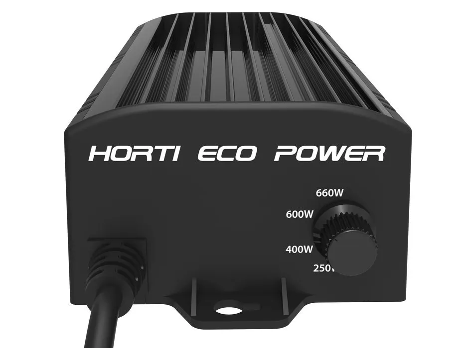 Цифровой блок питания HORTI Eco, 4-х ступенчатое регулирование, 250Вт-660Вт