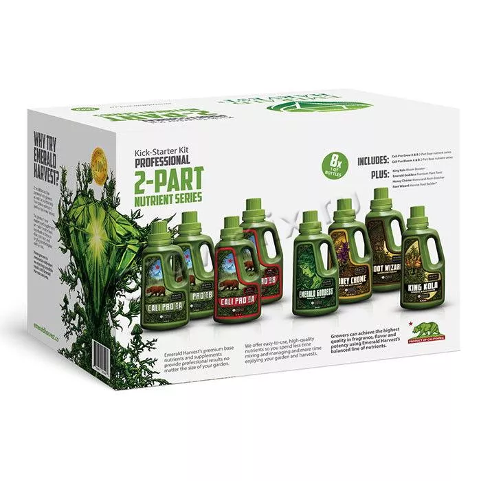 Набор Emerald Harvest Starter Kit - 2 Part Base от магазина GrowMix