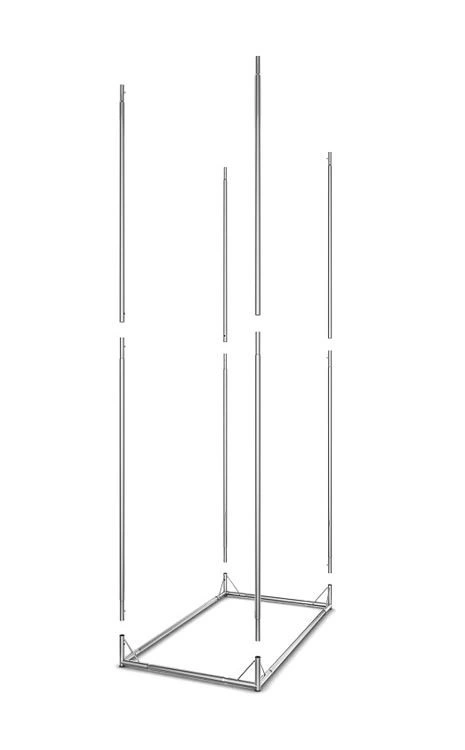 RoyalRoom® Classic 1.0 C80SH 80x40x160cm гроубокс для выращивания растений от магазина GrowMix