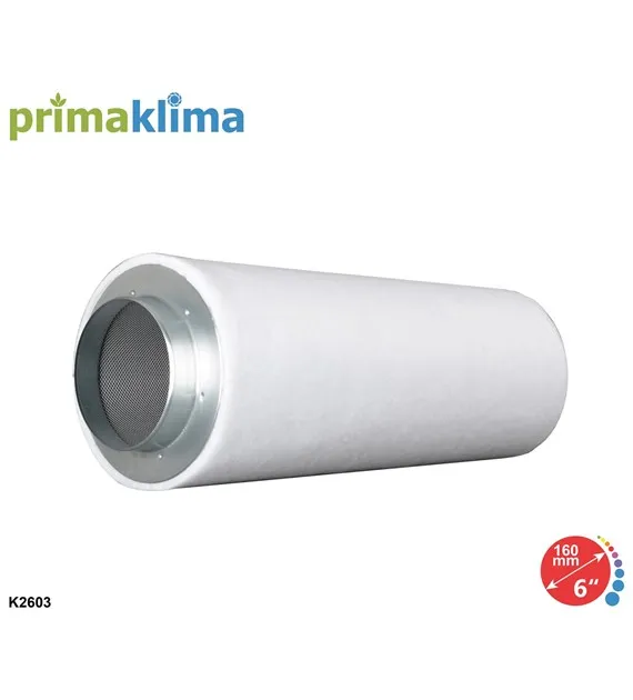 Угольный фильтр Prima Klima Eco Line K2603-160 Ø160mm, 700-900m3/h
